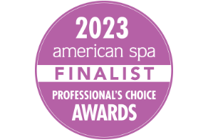 2023 EmerginC American Spa finalist Professional's Choice Awards badge.