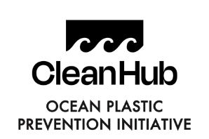 The image features a logo or emblem for the emerginC ocean plastic prevention initiative suggesting a program or organization focused on preventing plastic pollution in the oceans