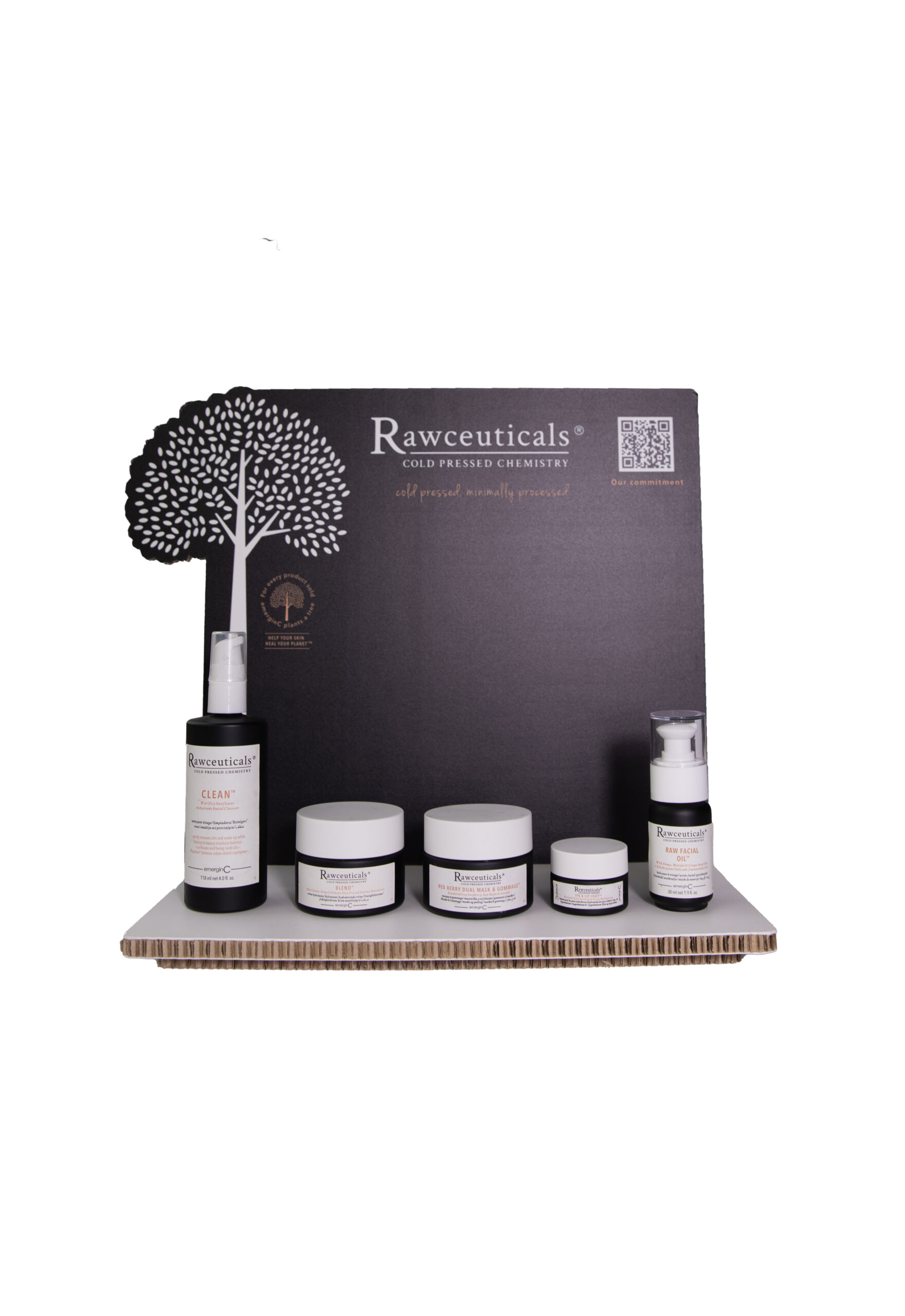 rawceuticals laser cut display